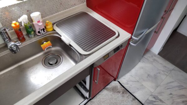 トップオープン食洗機でお困りの方　ヤマハキッチン取替　施工前